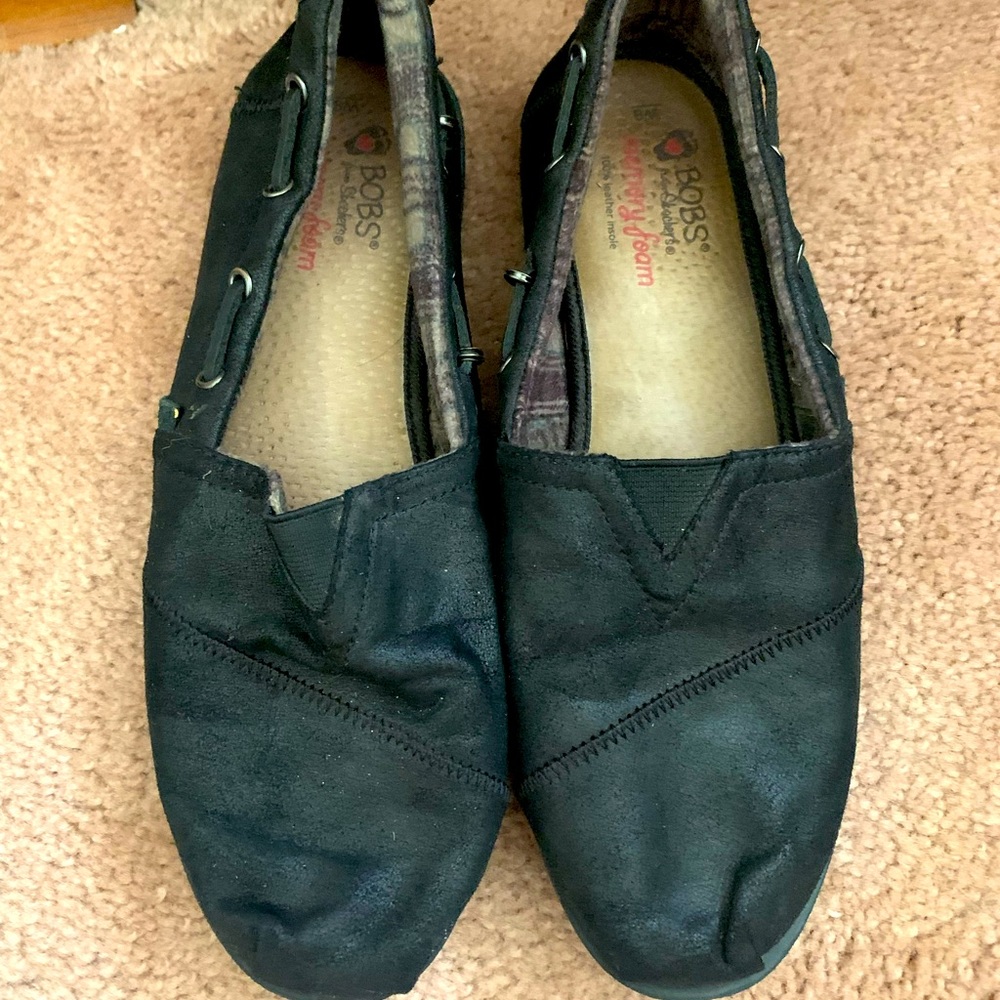Bob’s Memory Foam Shoe. Size 9, Black.